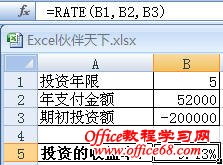 ExcelʹRATEͶʵ