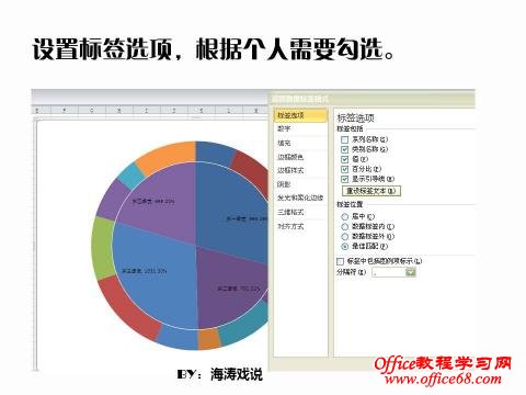 ppt中双层饼图的制作技巧