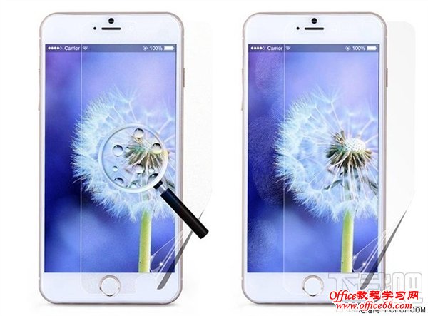 iPhone 6S放心贴膜 玻璃不影响3D Touch