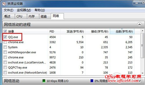 在Windows7资源管理器中查看QQ好友IP地址