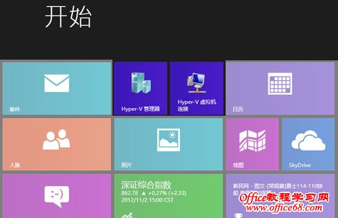 使用Win8系统中自带的Hyper-V功能创建虚拟机