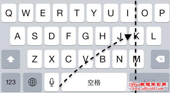 iPhone6 Plus如何单手打字？iPhone6 Plus单手打字教程