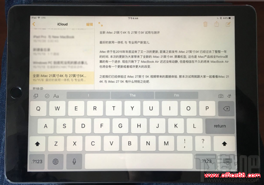 ipad双指移动如何使用光标选择文字