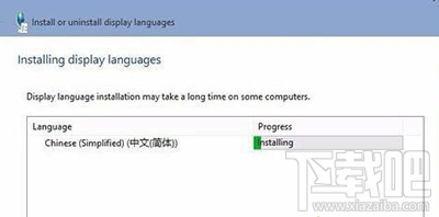 Win10语言包安装失败