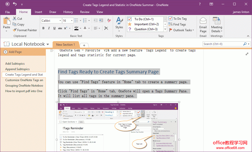  OneNote ѡҳĲݡ