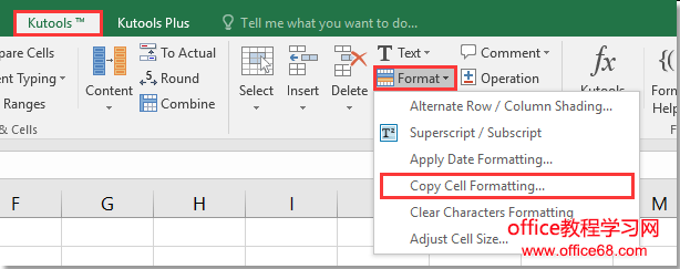 doc copy cell format 3