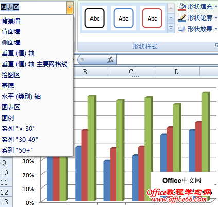 excel2007ͼԪصѡ