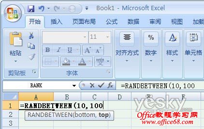 ʹexcel“=RandBetwween(10,100)&rdquo“”