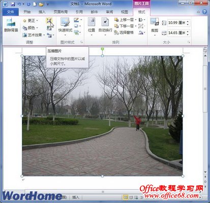 Word2010ĵôѹͼƬ