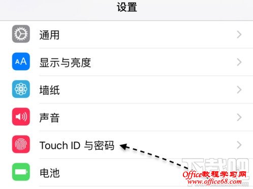 touch ID