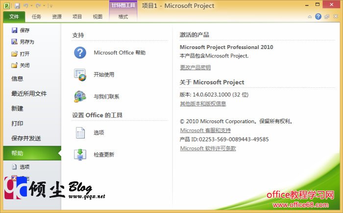 ΢칫 Microsoft Project2010İ